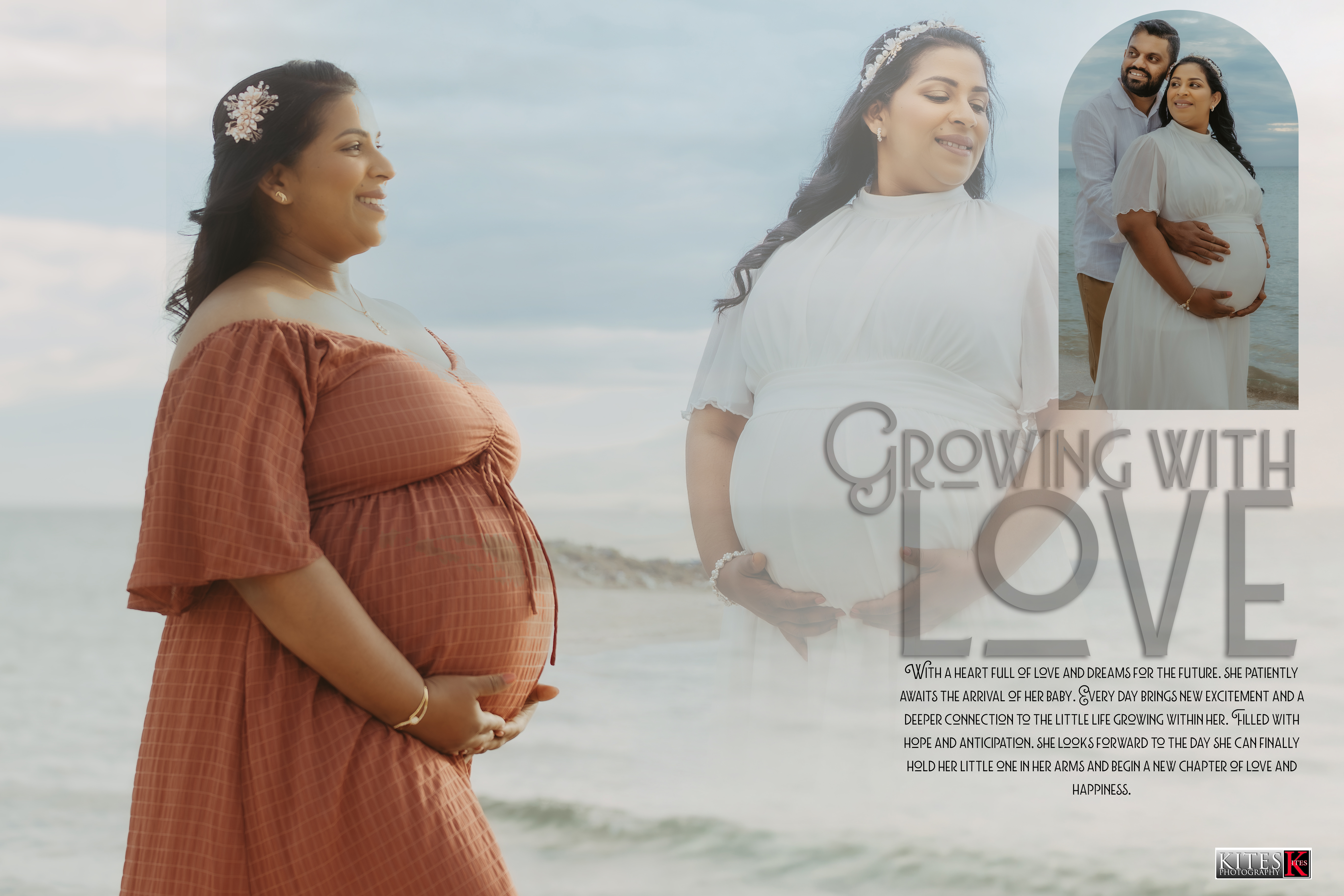 Maternity photography by Kites Photography